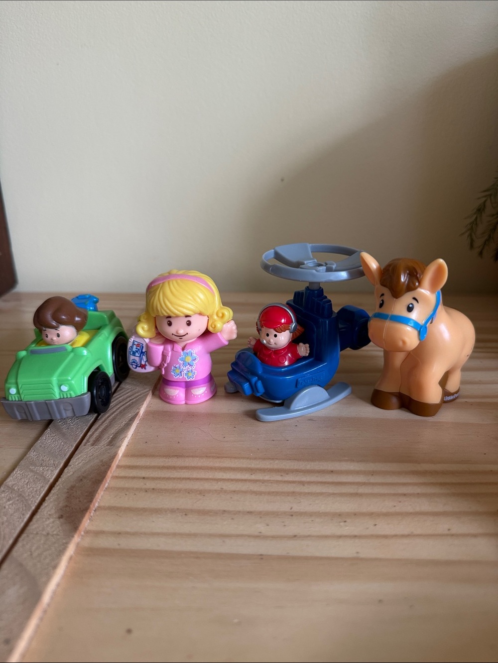 Mattel and fisher price little people